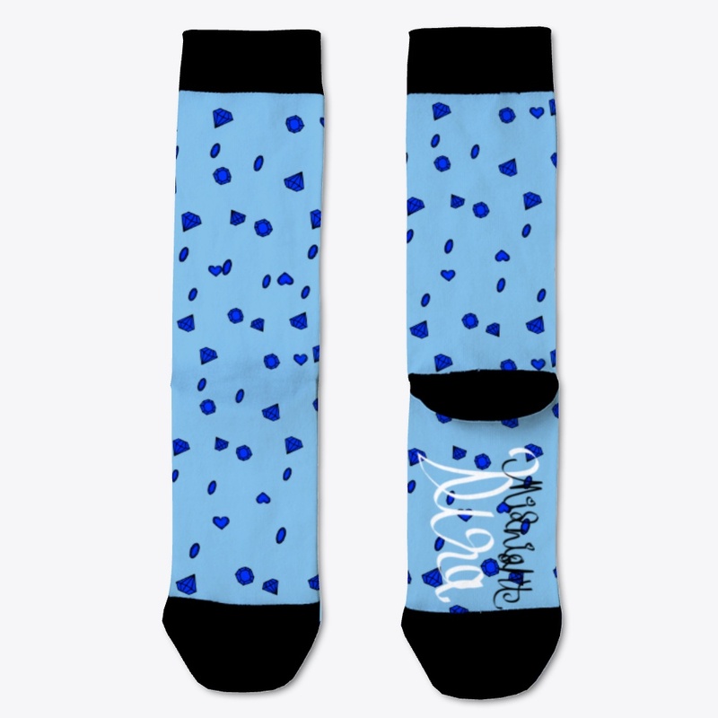 Gem Socks Blue