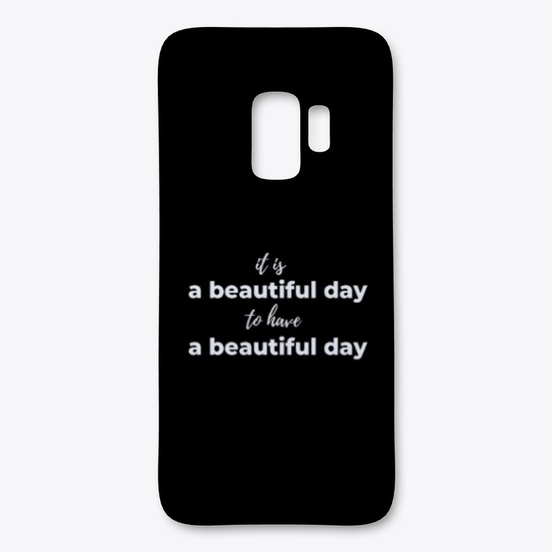 It's a beautiful day