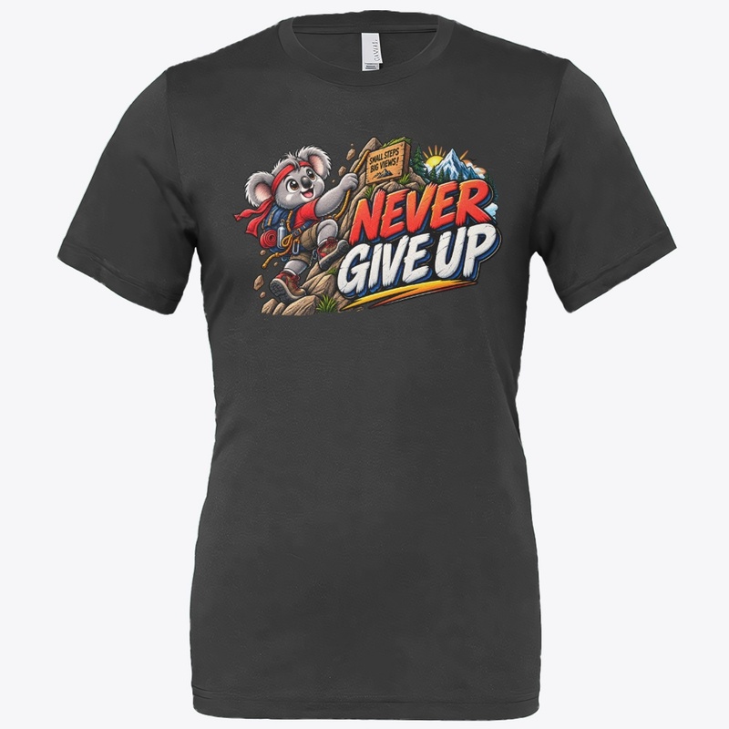 Never Give Up – Funny Koala Climber 