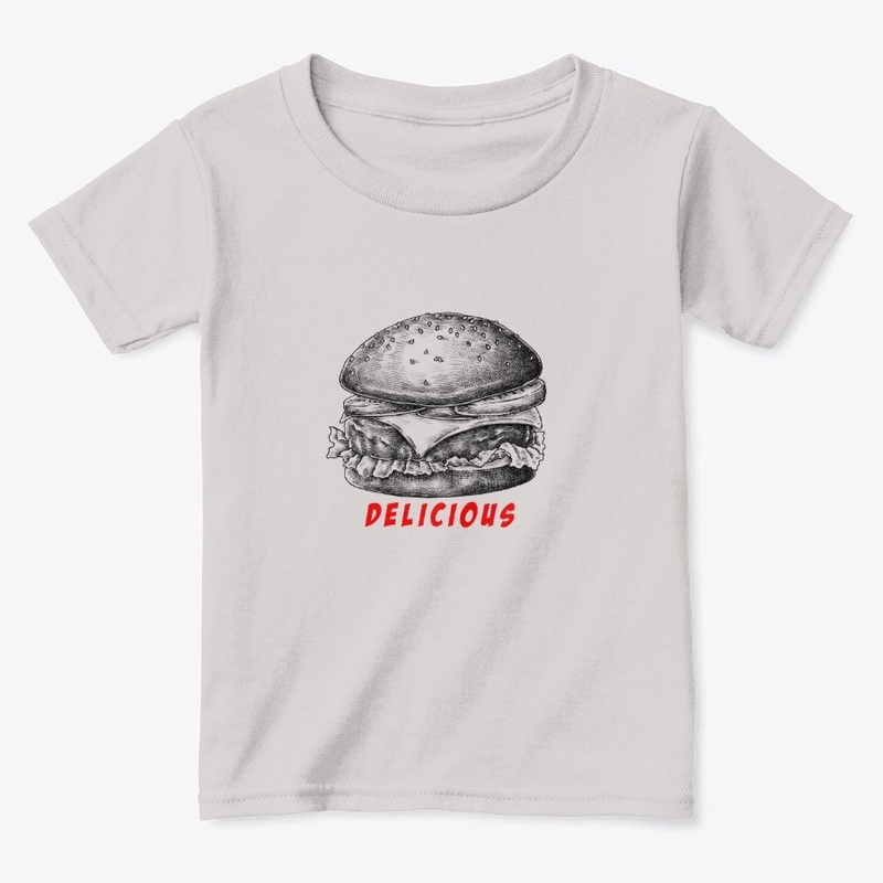 funny burger t-shirts