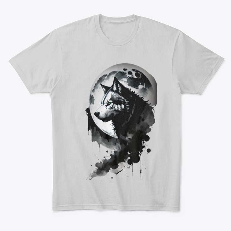 Majestic Wolf Graphic for Dog lovers 