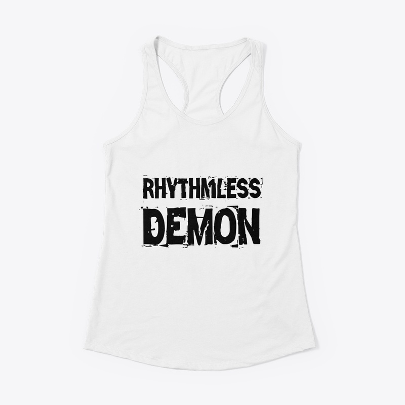 Rhythmless Demon Racerback Tank