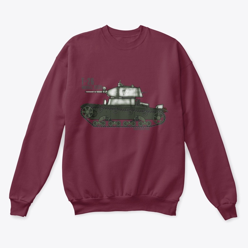 T-26 model 1939 Winter. T-Shirt
