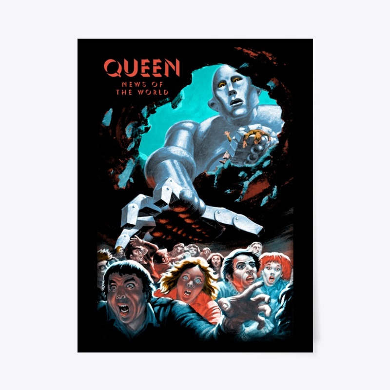 Queen Official News Of The World Vintage