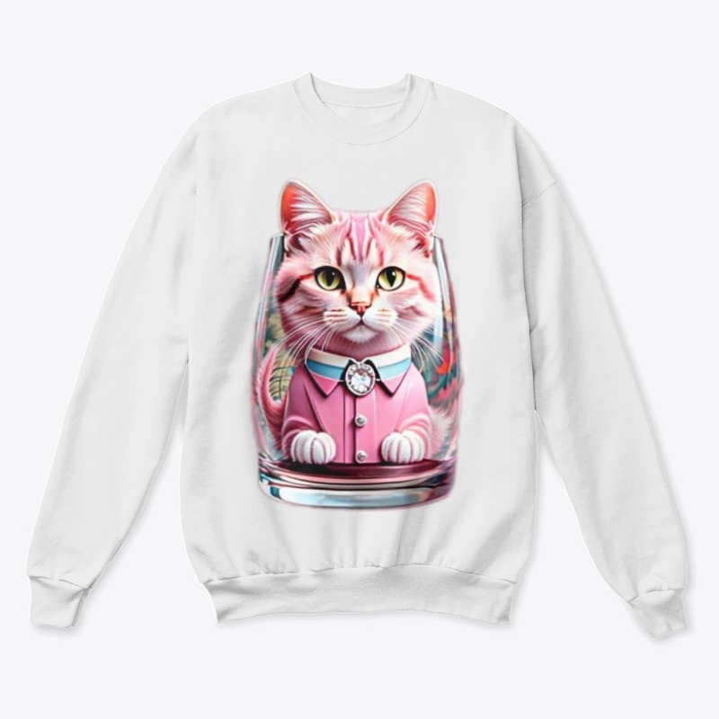 Whiskers and Pink Wonders Tee