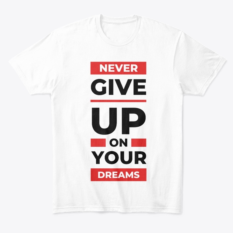 never give up