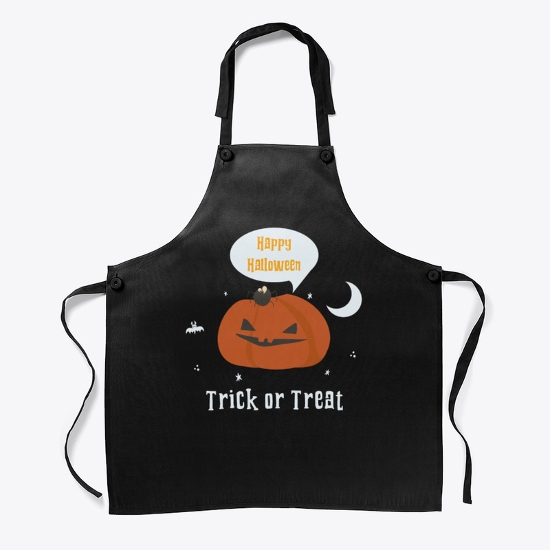 Orange pumpkin - Happy Halloween Design 