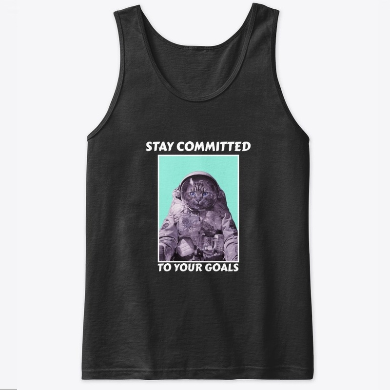 Motivational stay commited tee
