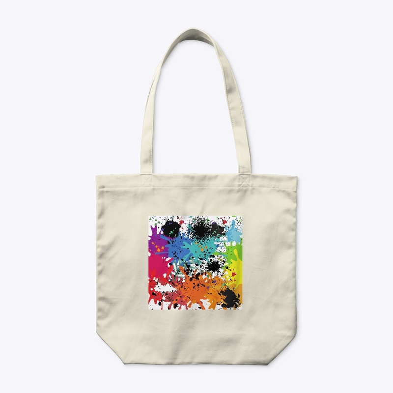 Splat colorful art