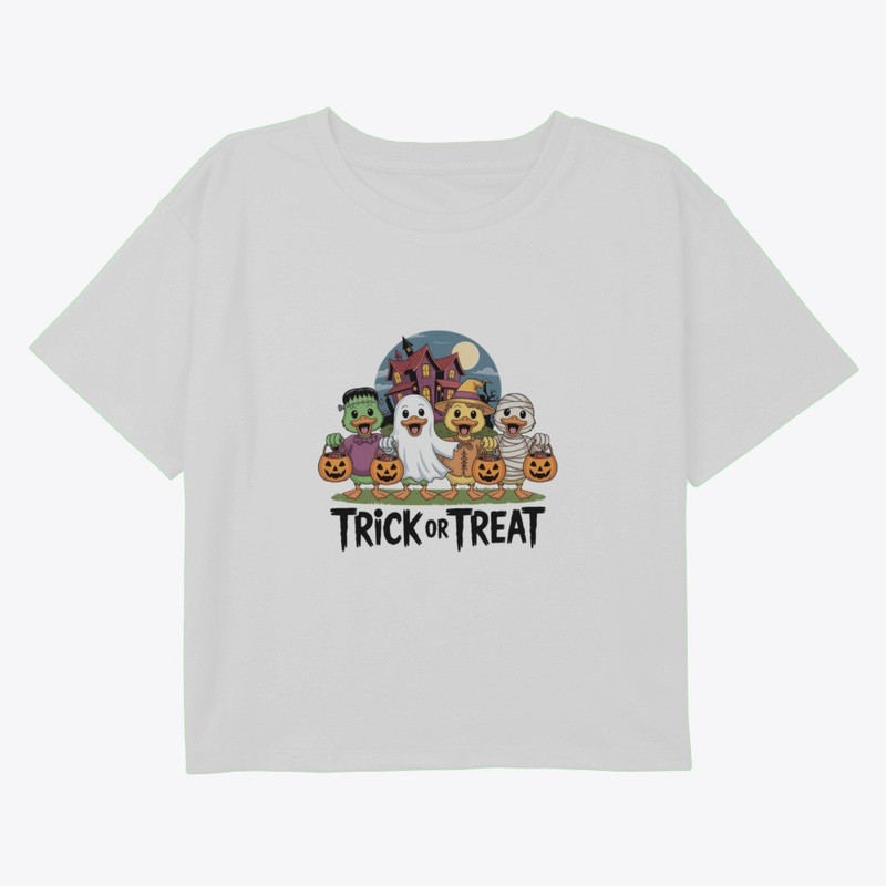 Trick or Treat Halloween Ducks