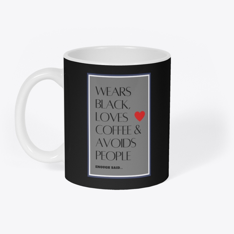loves coffee and avoids people