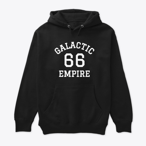 Galactic Empire Black Maglietta Front