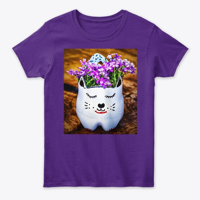 Cat cup Tshirt 