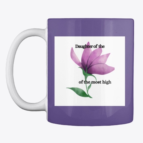 Daughter Of The Most High Purple T-Shirt Front