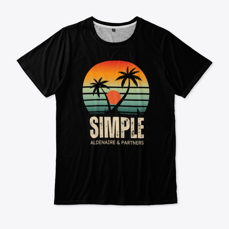 Colorful Vintage Retro Sunset T-Shirt