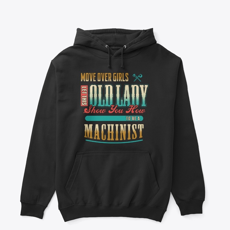 Machinist At Work Hoodie 