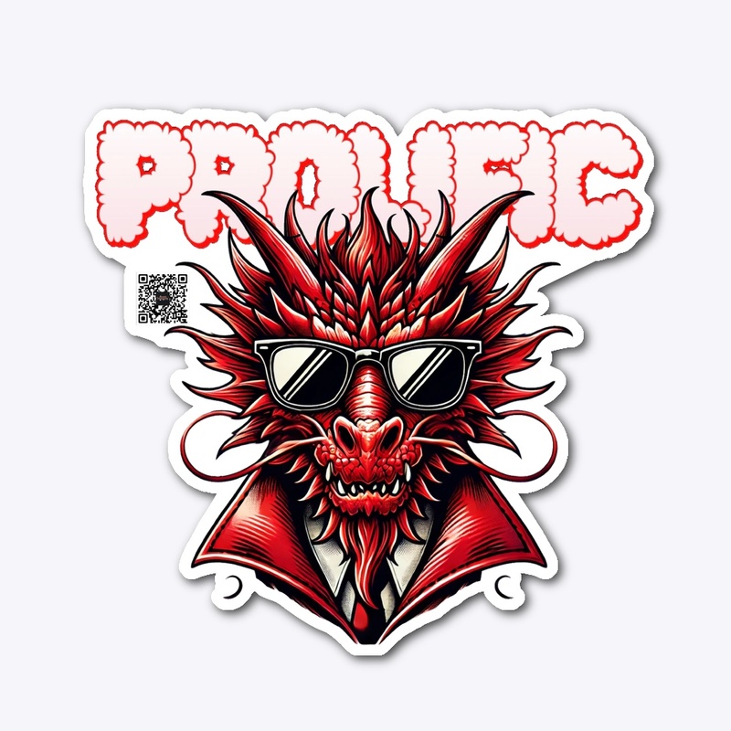 PROLIFIC SMOKE LOGO - DRAGON