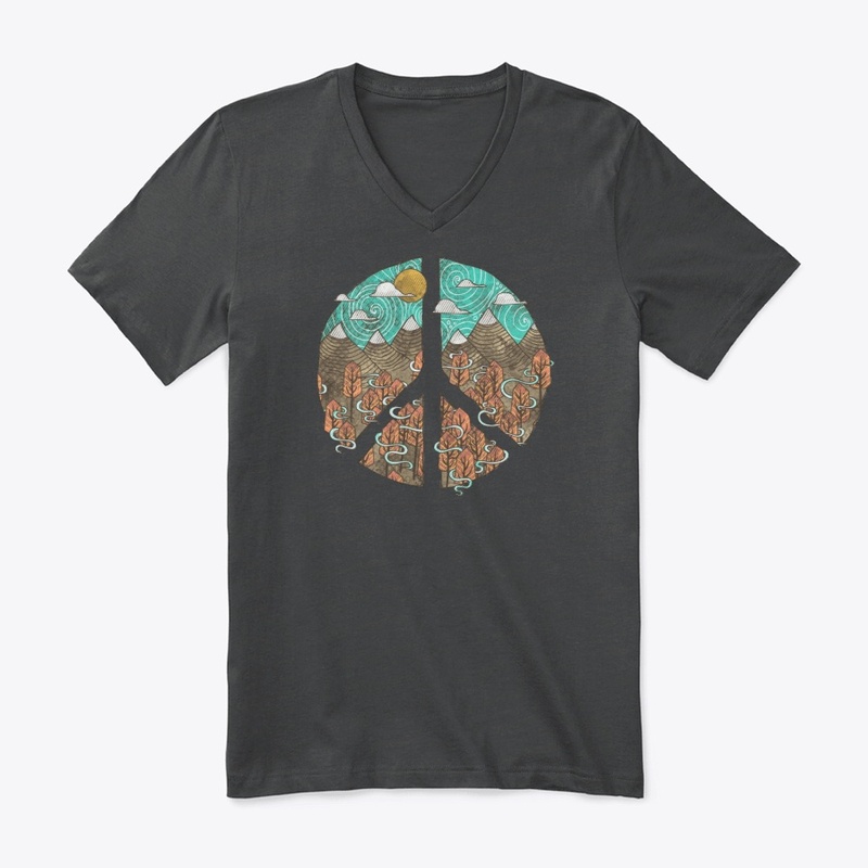 Peace Symbol Art T-Shirt