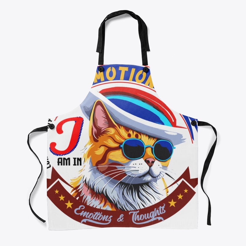 Emotional Cute Cat T-shirt Design