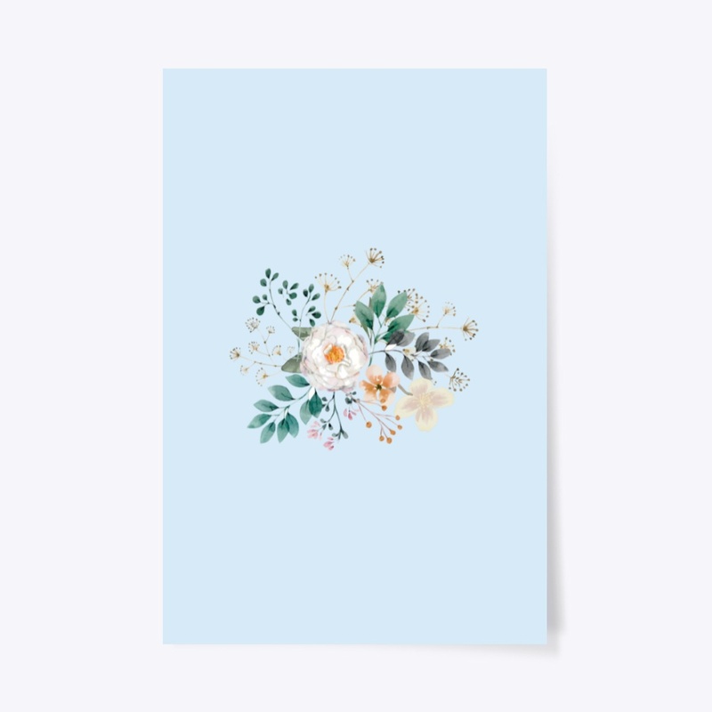 Vintage flower white daisy
