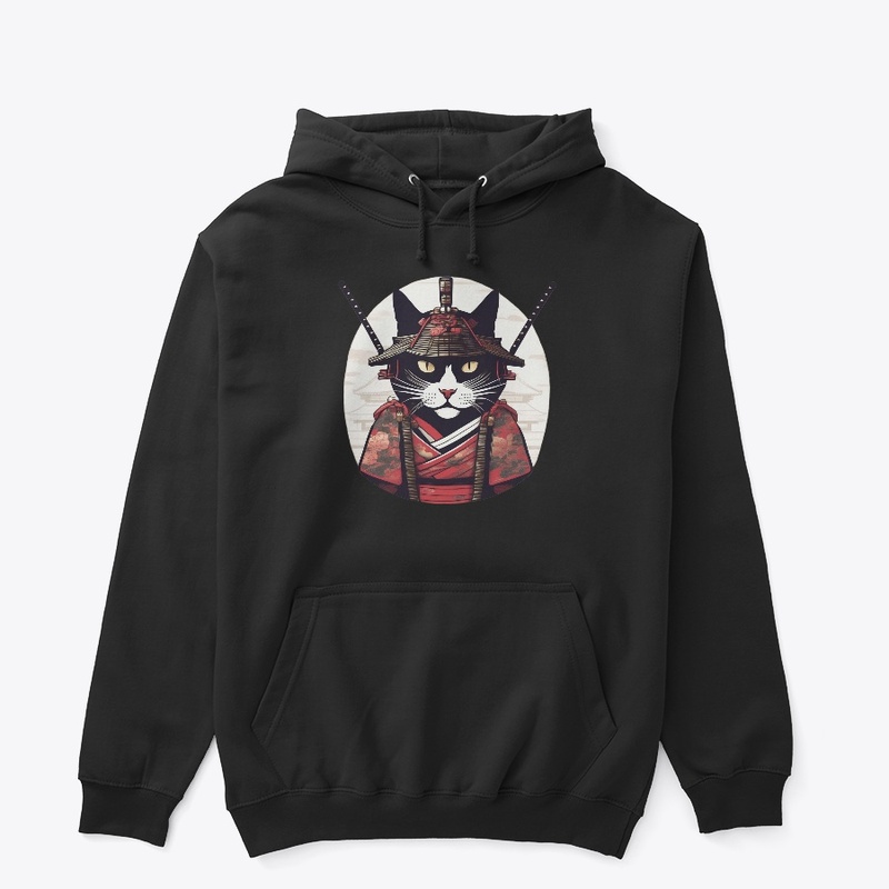 Samurai Cat - Fierce and Furry Warrior