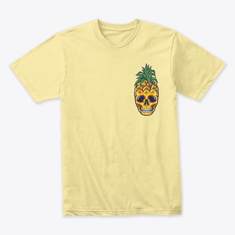 pineapple skull tee