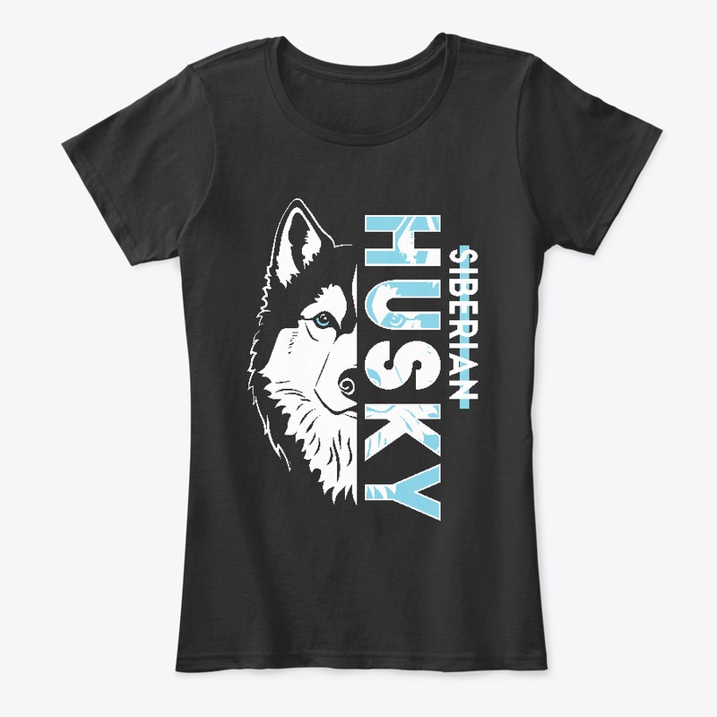 Beautiful Siberian Husky back and front