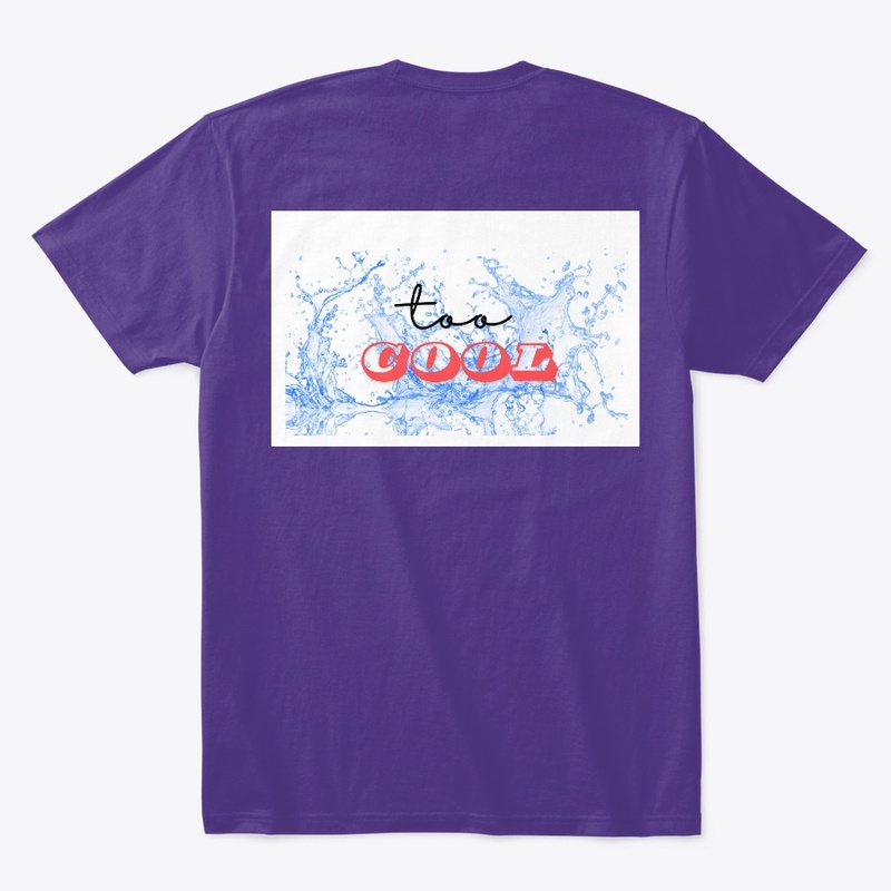 Be cool back part design tee 