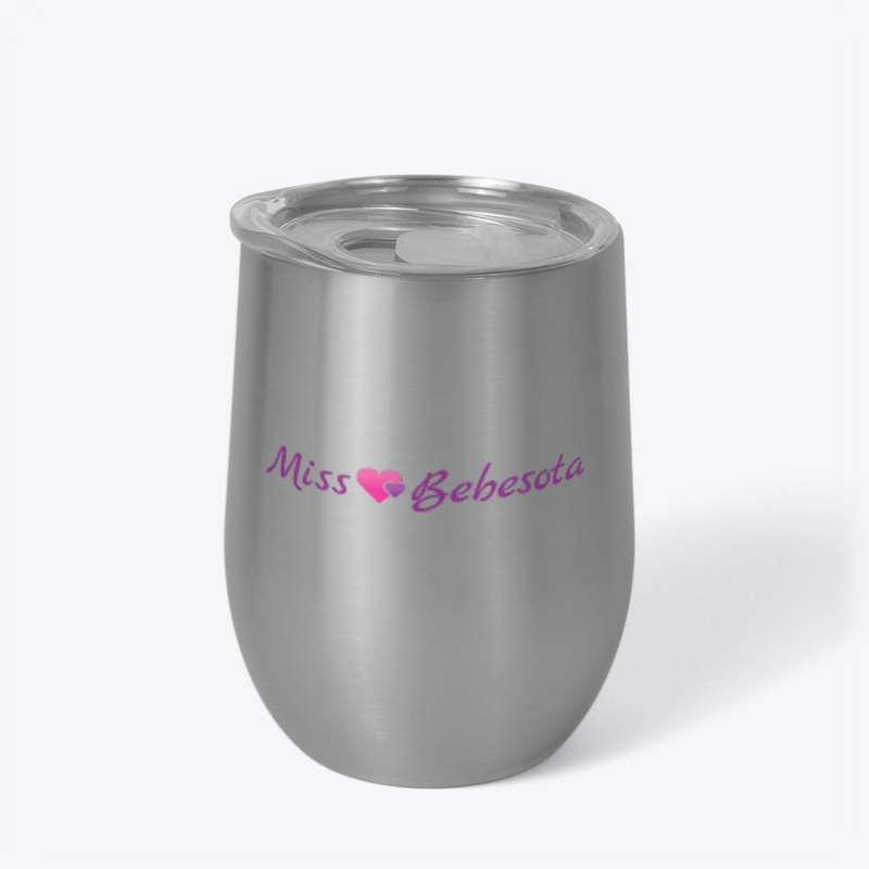 Miss Bebesota Wine Tumbler