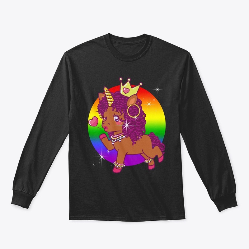 Afro Unicorn Black Girl Magic