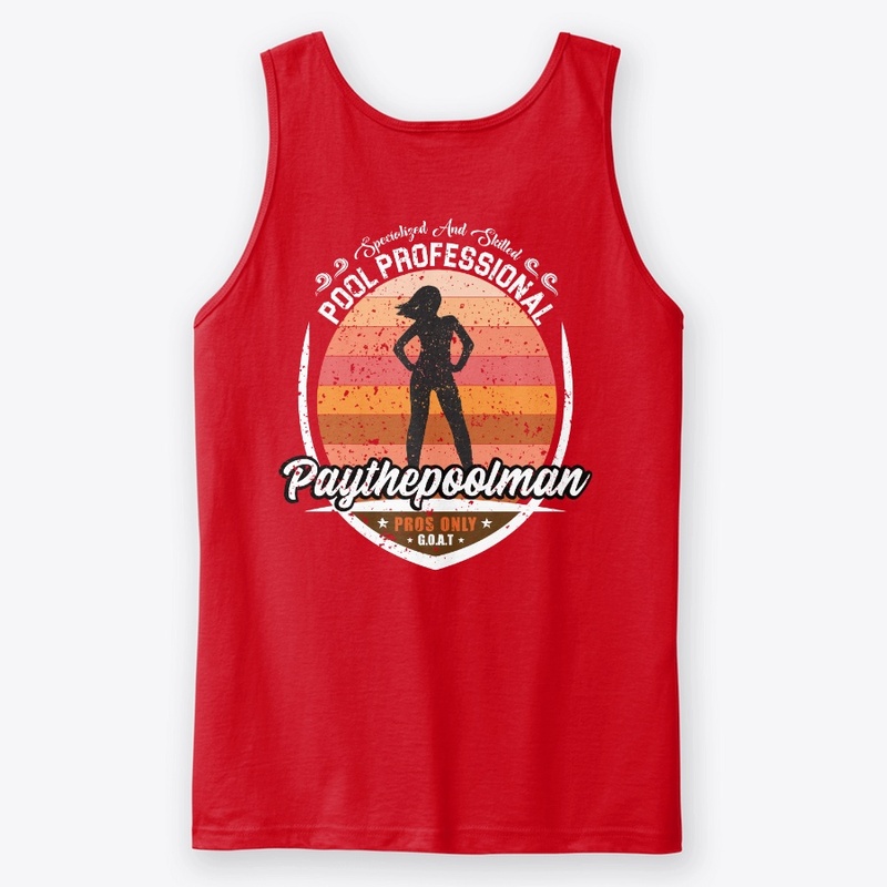 Paythepoolman Tank Top with female pro