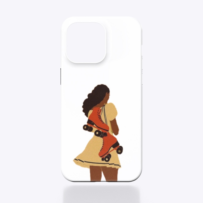 Skater girl phone case