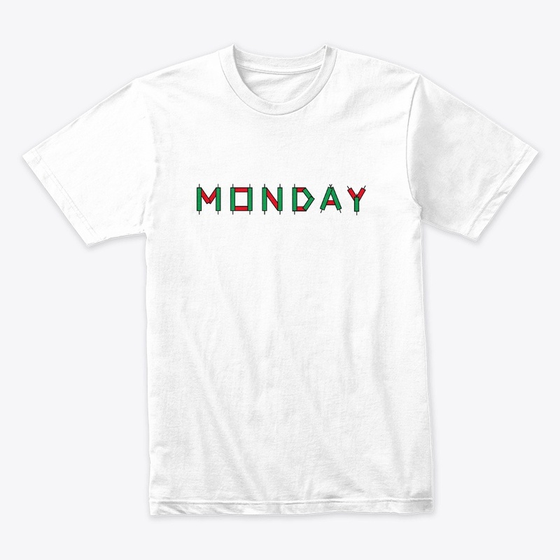 Monday in stick candles