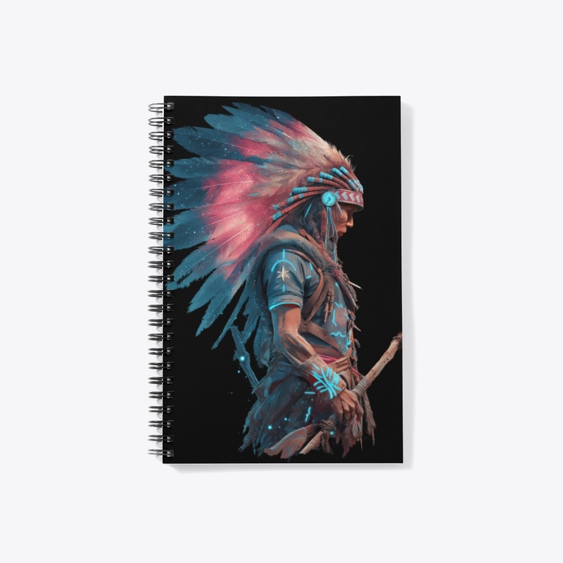 Cosmic Tribal Skull Warrior