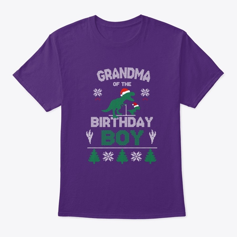 Grandma of the Birthday Boy Matching T-R