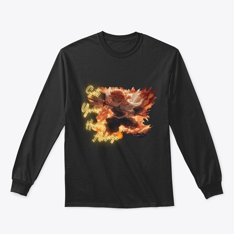 Set Your Heart Ablaze – Flame Spirit Tee