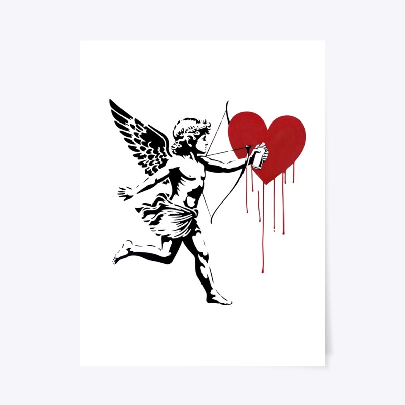 Cupid With Spray Can