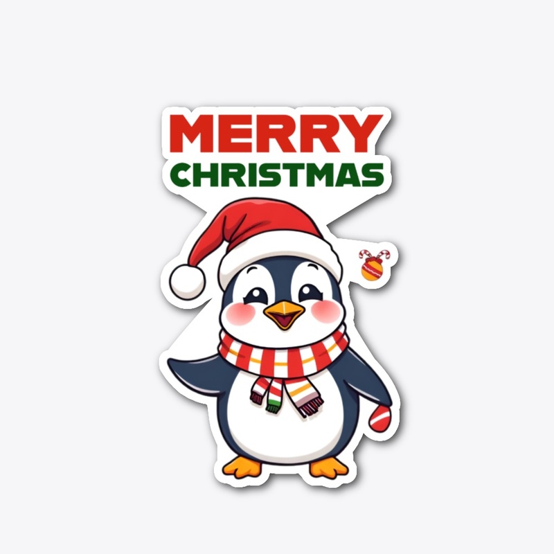 MERRY CHRISTMAS PENGUIN
