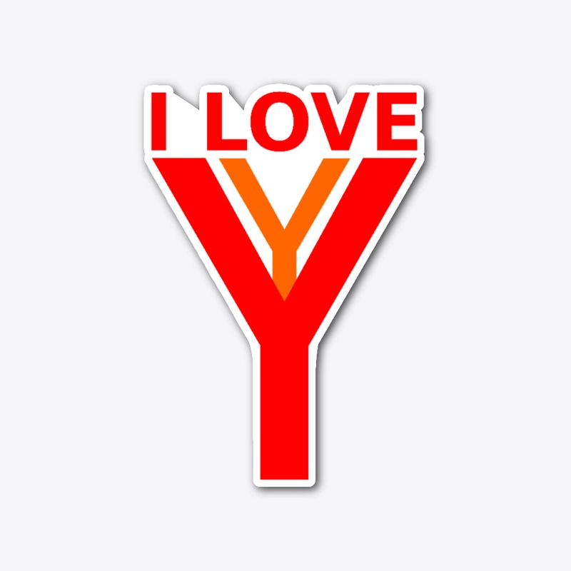 ILOVE Y TEXT DESIGN