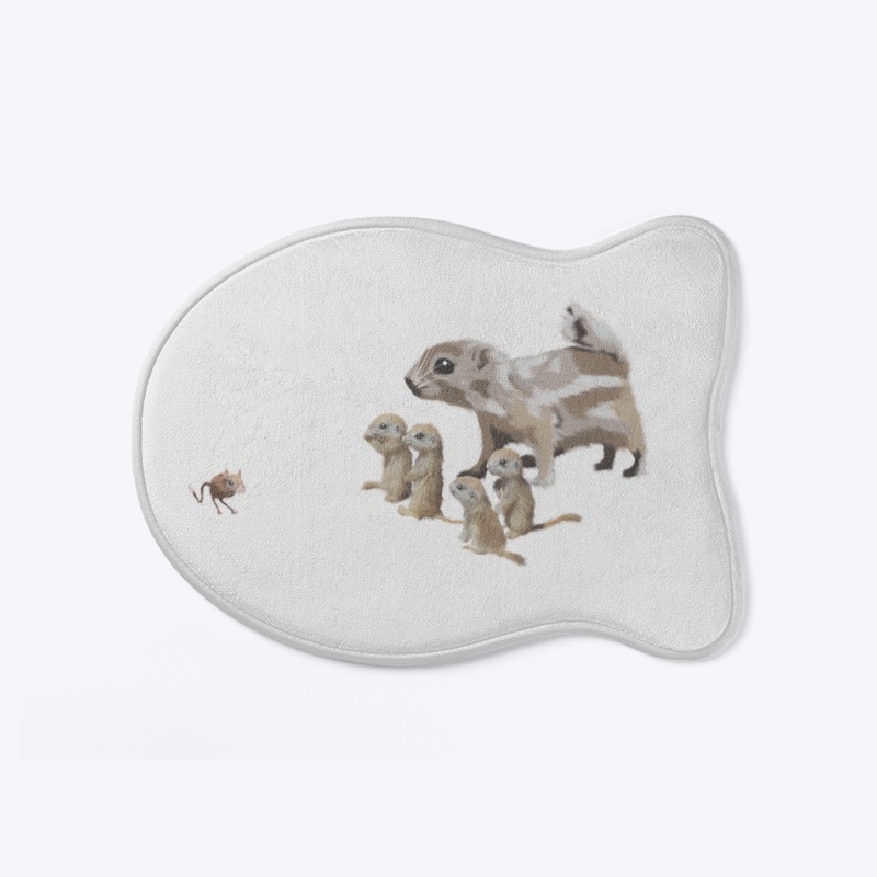 Prairie Dog Family & Rocket