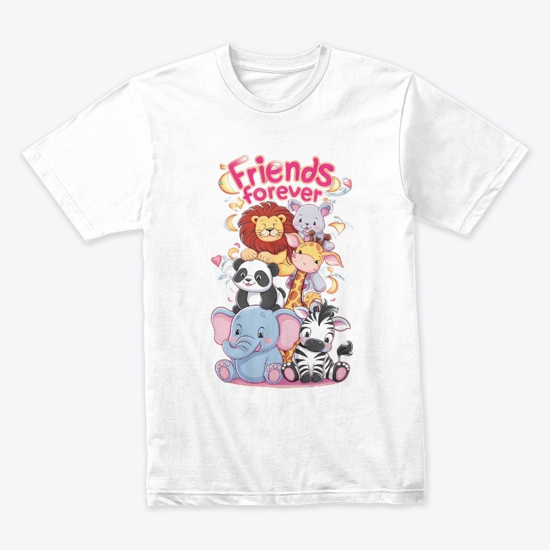 friends forever t-shirt design