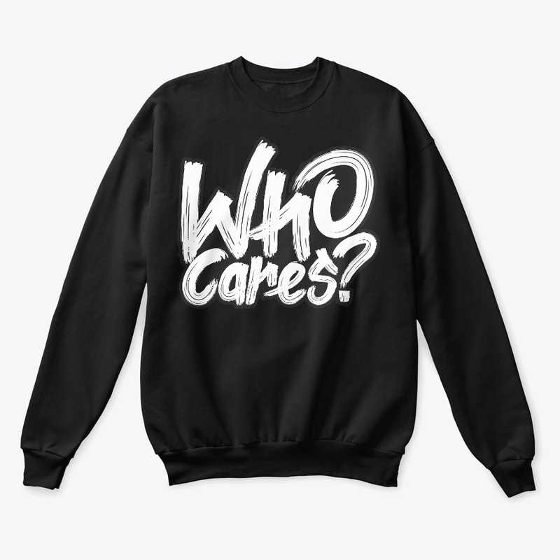 Who cares funny typography