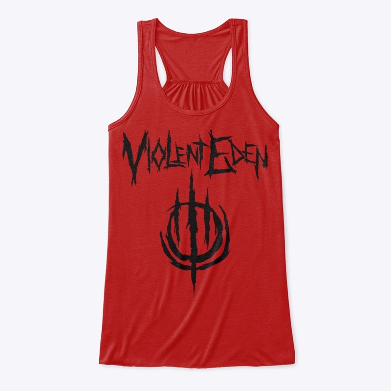 Womens Flowy Violent Eden Tank