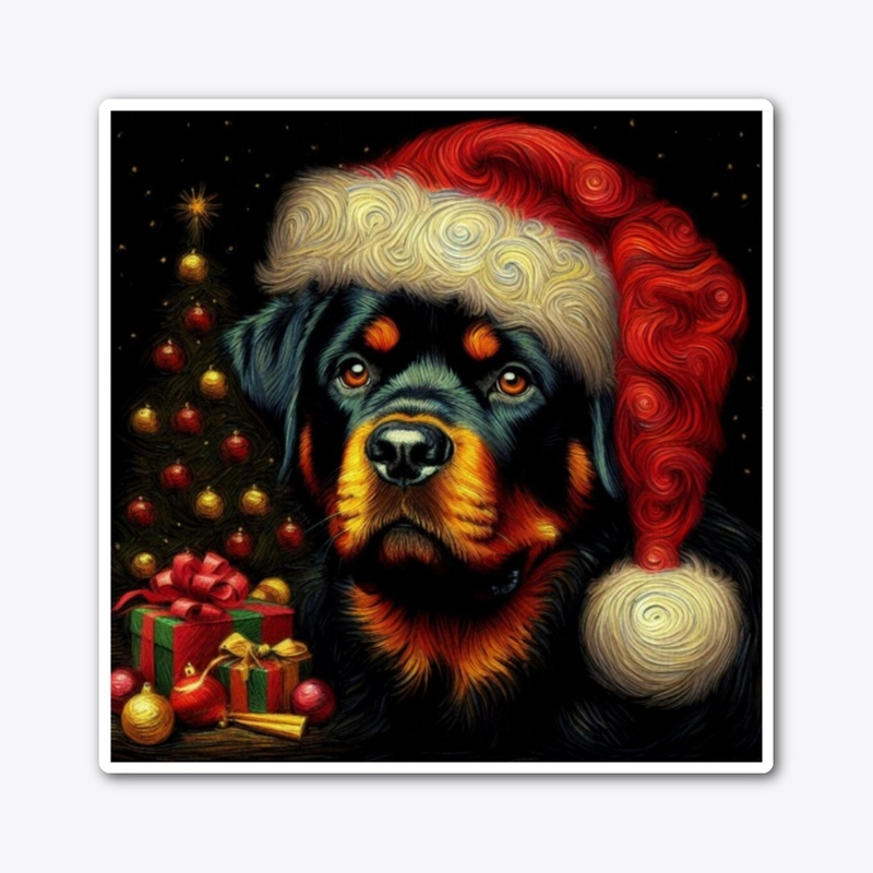 Santa Rottweiler