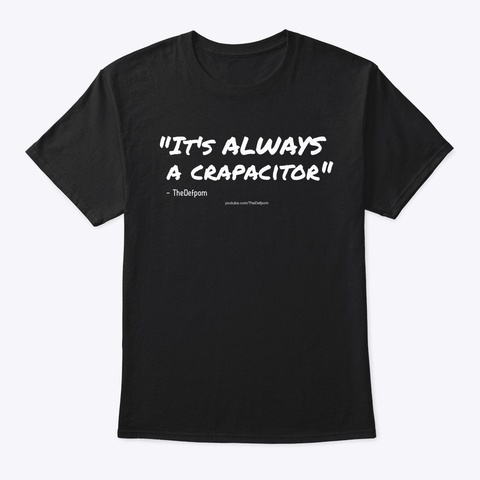 N/A Black T-Shirt Front