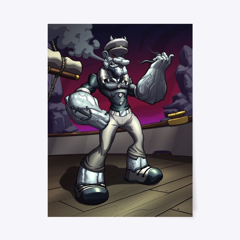 Popeye Horror POSTER