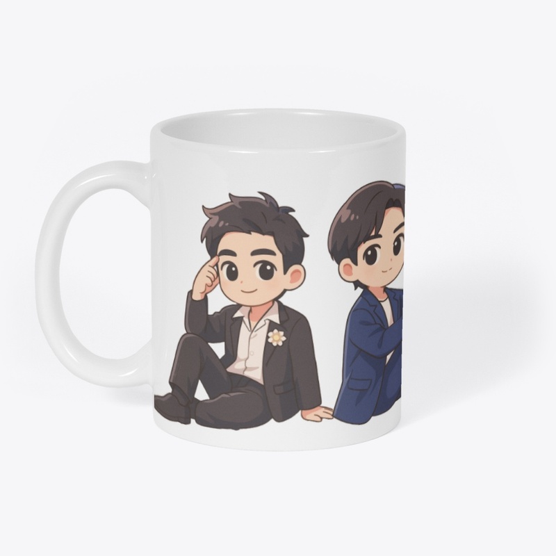 BJYX Chibi Duo | Cute Suit Style Art