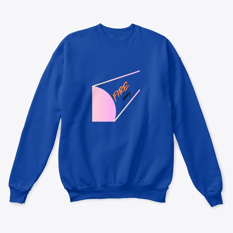 Fire Away textual dress for any age.