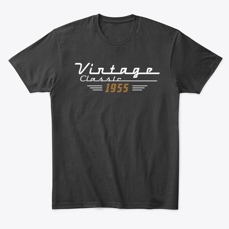 Vintage Classic 1955 Birthday Tee Shirt