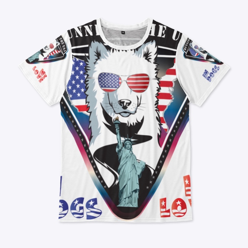 Running The USA 2 All-Over-Print T-Shirt